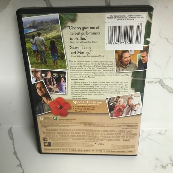 The Descendants DVD Movie 2011 - Picture 2 of 3